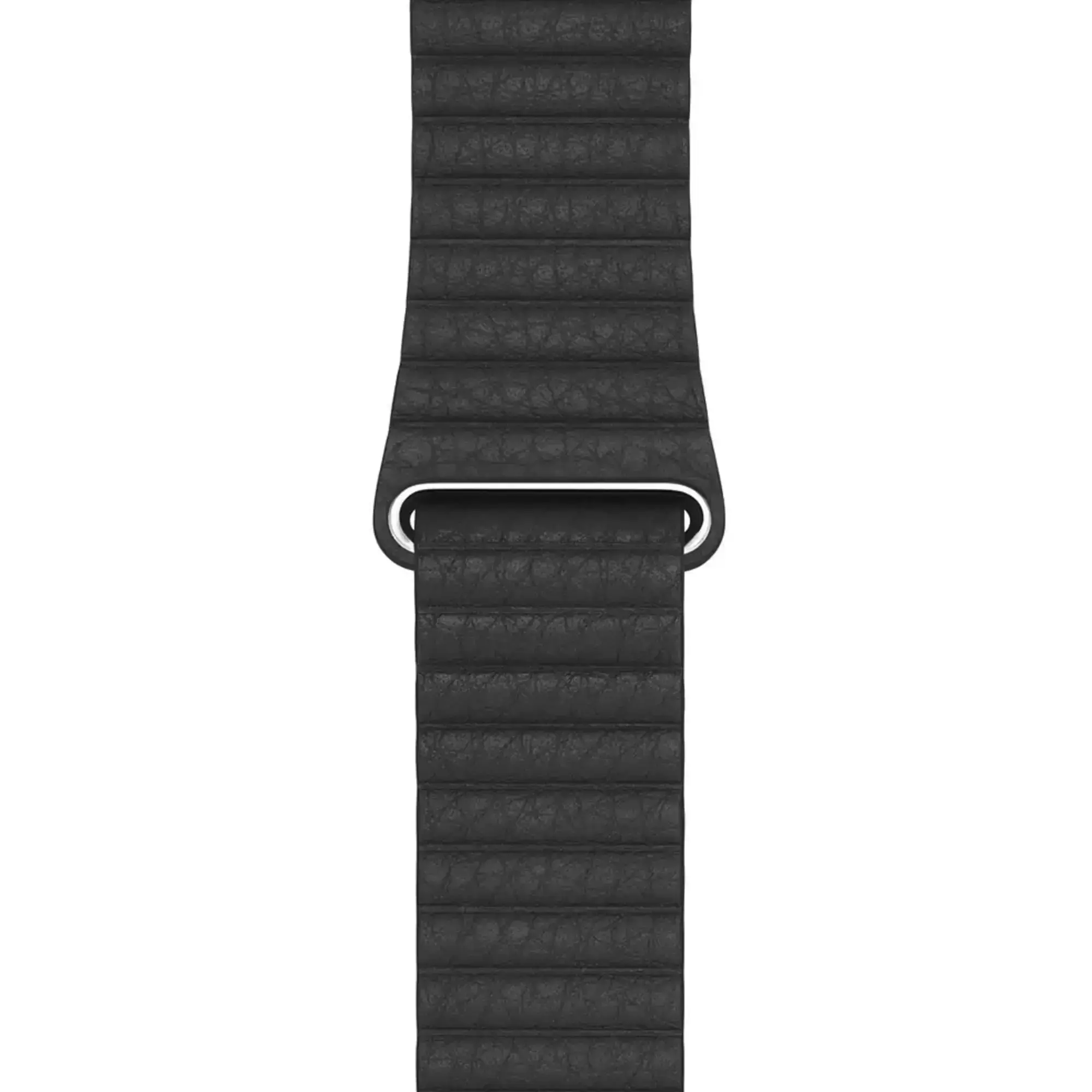 Ремінець Apple Black Leather Loop - Large (MXAC2) для Apple Watch 44/45/46/49mm